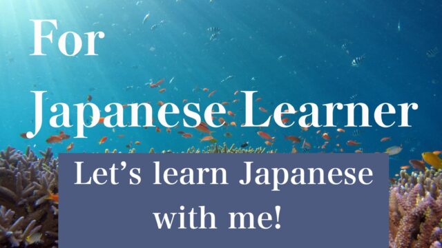 Japanese learner